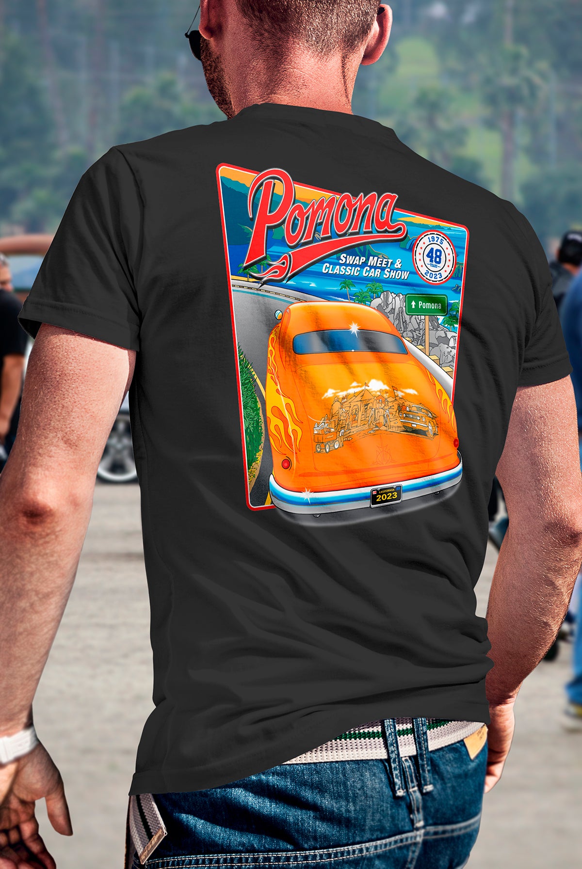 2023 Pomona Swap Meet Official Event Tee