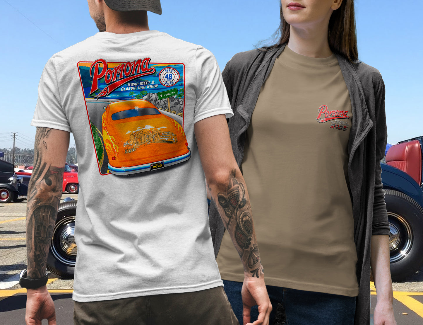 2023 Pomona Swap Meet Official Event Tee