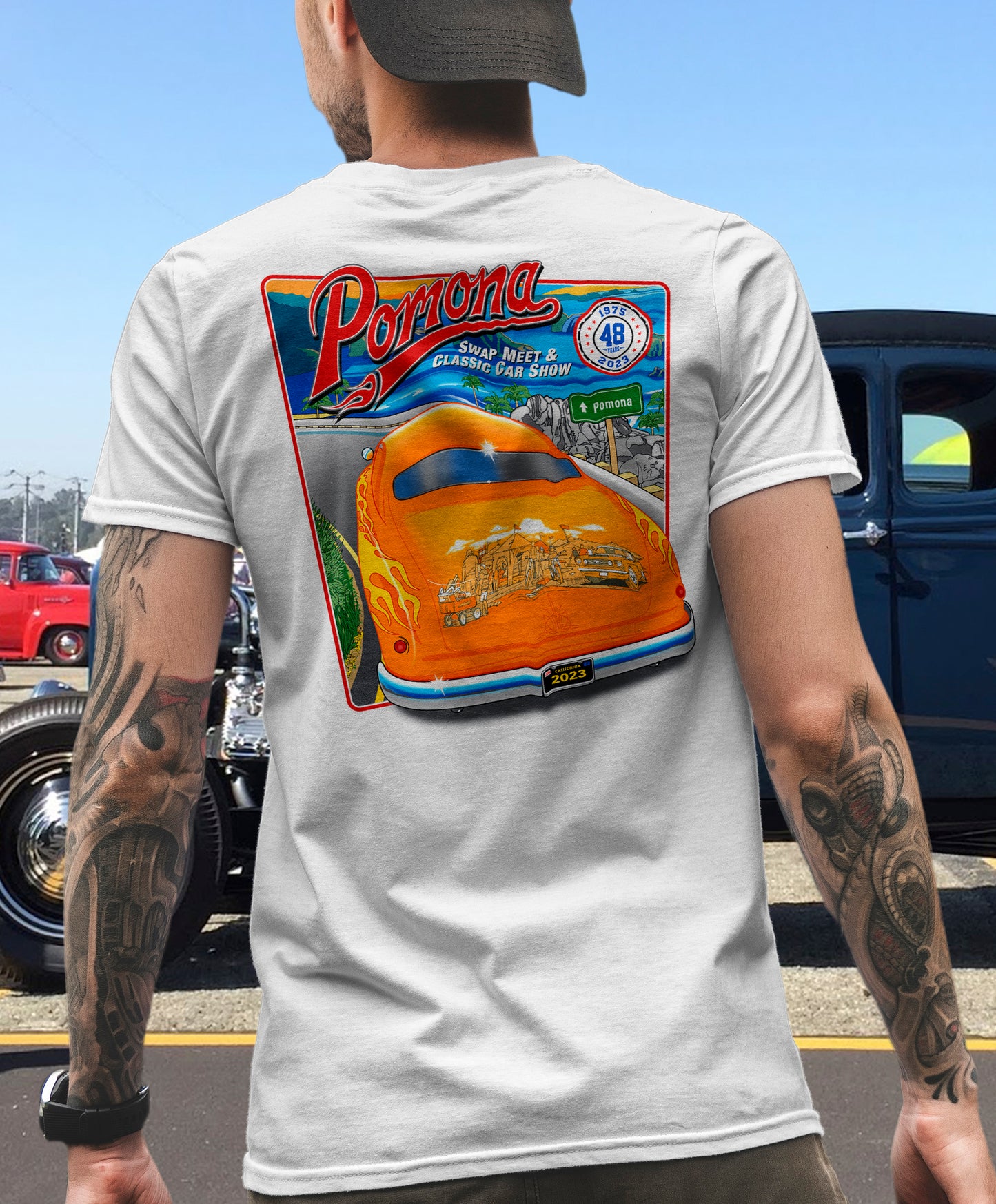 2023 Pomona Swap Meet Official Event Tee