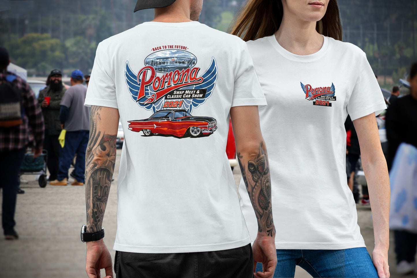 2021 Pomona Swap Meet Official Event Tee